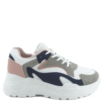 NIKOL BY-1811  GREY/PINK