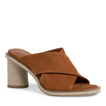 TAMARIS 27224-28 327  COGNAC NUBUC