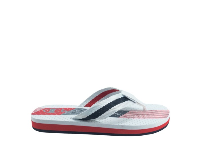 CHAMPION S21624-WW006 Flip Flop Slipper WEB EVO WHT MULTI