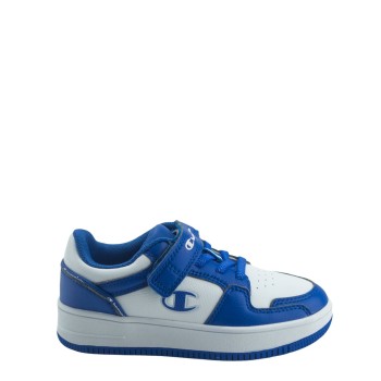 CHAMPION S32259-WW010 Low Cut Shoe REBOUND 2.0 LOW B PS WHT/RBL