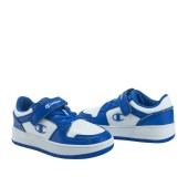 CHAMPION S32259-WW010 Low Cut Shoe REBOUND 2.0 LOW B PS WHT/RBL