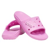 CROCS 206121-6SW CLASSIC CROCS SLIDE TAFFY PINK