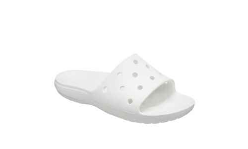 CROCS 206121 CLASSIC CROCS SLIDE WHITE