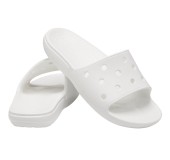 CROCS 206121 CLASSIC CROCS SLIDE WHITE