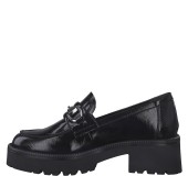 TAMARIS 24714-29 018  BLACK PATENT