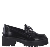 TAMARIS 24714-29 018  BLACK PATENT