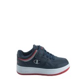 CHAMPION S32406-BS518 LOW CUT SHOE REBOUND LOW B PS NNY/GREY/RED