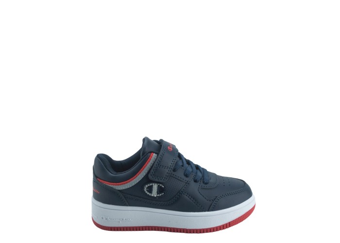 CHAMPION S32406-BS518 LOW CUT SHOE REBOUND LOW B PS NNY/GREY/RED
