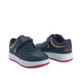CHAMPION S32406-BS518 LOW CUT SHOE REBOUND LOW B PS NNY/GREY/RED