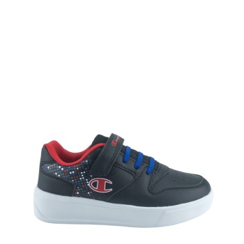 CHAMPION S32434-KK001 LOW CUT SHOE DEUCE B PS NBK/RED