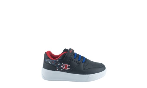 CHAMPION S32434-KK001 LOW CUT SHOE DEUCE B PS NBK/RED