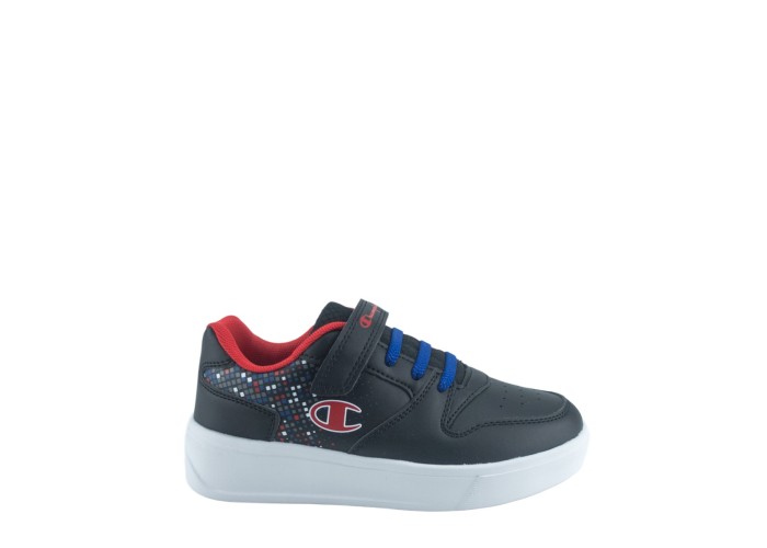 CHAMPION S32434-KK001 LOW CUT SHOE DEUCE B PS NBK/RED
