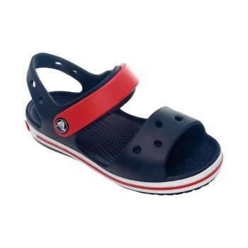 CROCS 12856-485 CROCBAND SANDAL NAVY/RED