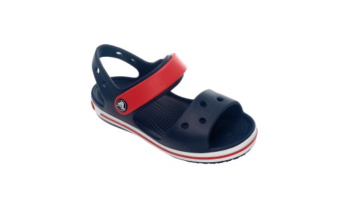 CROCS 12856-485 CROCBAND SANDAL NAVY/RED