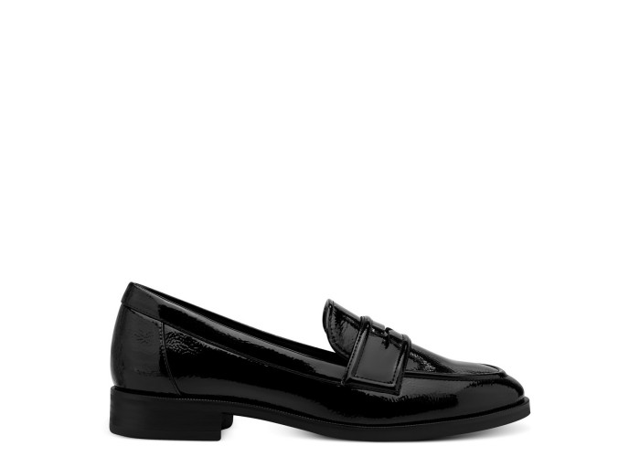 TAMARIS 24304-20 018  BLACK PATENT