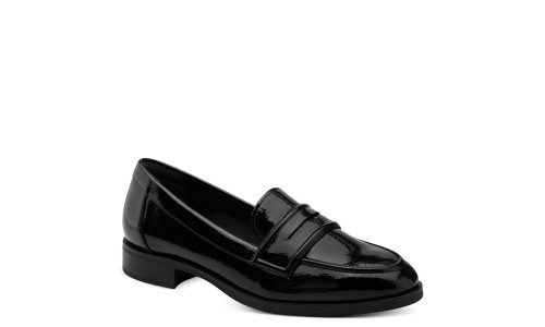 TAMARIS 24304-20 018  BLACK PATENT
