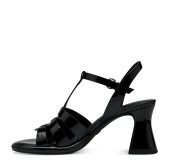 TAMARIS 28031-30 018  BLACK PATENT