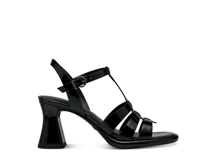 TAMARIS 28031-30 018  BLACK PATENT