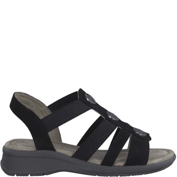 JANA SOFTLINE 28165-20 001  BLACK
