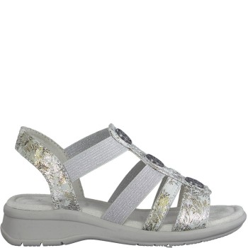 JANA SOFTLINE 28165-20 290  GREY/FLOWER