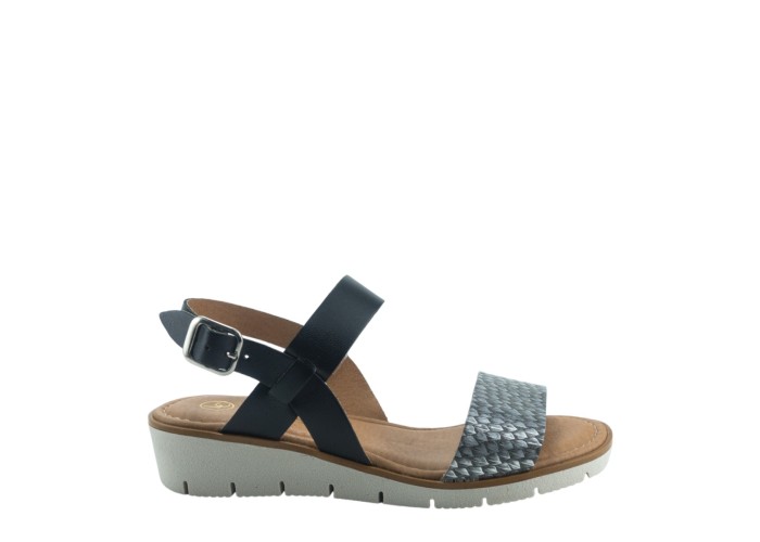 LOLA CANALES 15017  NEGRO-ACERO