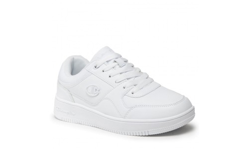 CHAMPION S21905-WW009 TRIPLE WHT Low Cut Shoe REBOUND LOW