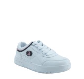 CHAMPION S11469-WW010 WHT/NBK/PINK Low Cut Shoe REBOUND LOW