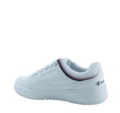 CHAMPION S11469-WW010 WHT/NBK/PINK Low Cut Shoe REBOUND LOW