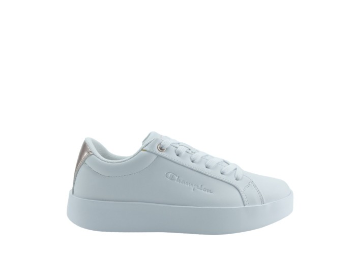 CHAMPION S11478-WW001 WHT/ROSE GOLD Low Cut Shoe CONTEA