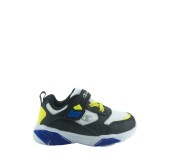 CHAMPION S32777-WW001 WHT/NBK/BLUE/YELLOW Low Cut Shoe WAVE B TD