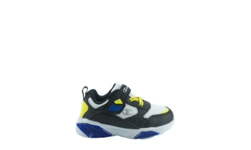 CHAMPION S32777-WW001 WHT/NBK/BLUE/YELLOW Low Cut Shoe WAVE B TD