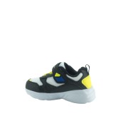 CHAMPION S32777-WW001 WHT/NBK/BLUE/YELLOW Low Cut Shoe WAVE B TD
