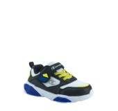 CHAMPION S32778-WW001 WHT/NBK/BLUE/YELLOW Low Cut Shoe WAVE B PS