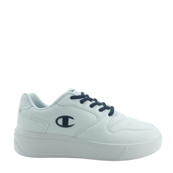 CHAMPION S32435-WW001 WHT Low Cut Shoe DEUCE B GS