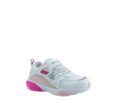 CHAMPION S32781-WW001 WHT/FUCSIA/PINK Low Cut Shoe WAVE G TD