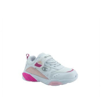 CHAMPION S32781-WW001 WHT/FUCSIA/PINK Low Cut Shoe WAVE G TD