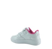 CHAMPION S32518-WW001 WHT/FUCSIA Low Cut Shoe DEUCE G PS
