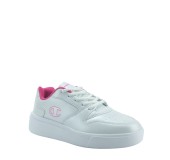 CHAMPION S32519-WW001 WHT/SILVER Low Cut Shoe DEUCE G GS