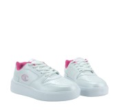 CHAMPION S32519-WW001 WHT/SILVER Low Cut Shoe DEUCE G GS